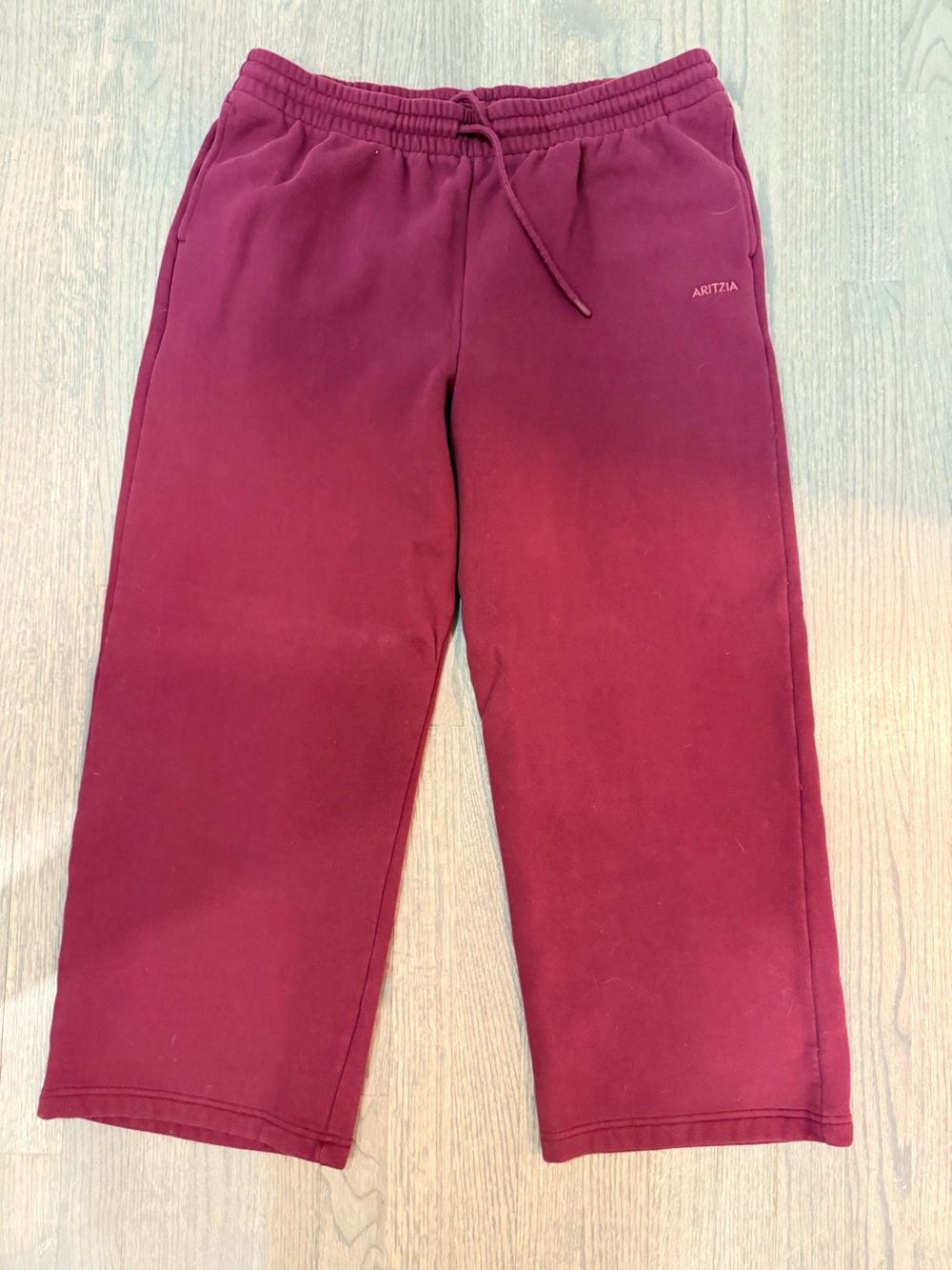 Aritzia Women's Deep Burgundy Sweatpant